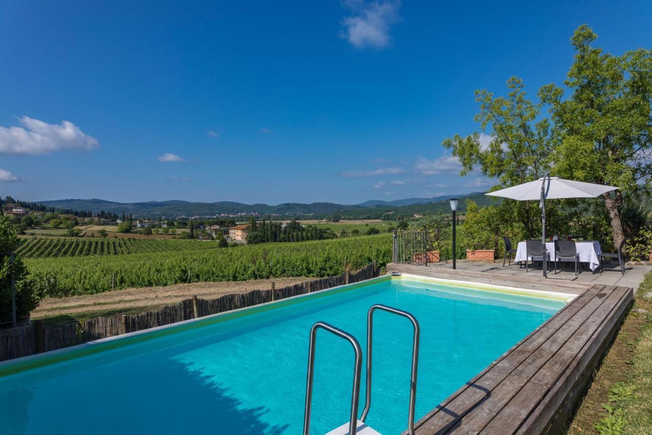 Villa Poggio Alle Case 佩尔吉内-瓦尔达诺 外观 照片